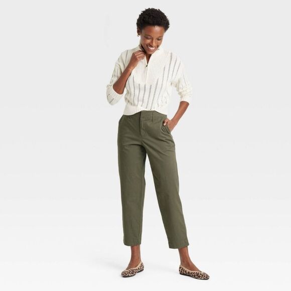 a new day Green Pants - Picture 1 of 8